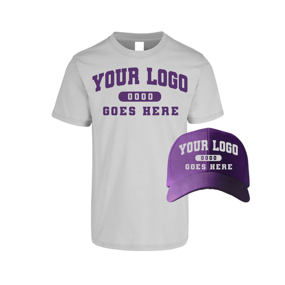 Combo C1201 Purple / Silver Tee