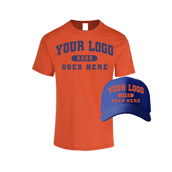 Combo C1201 Royal / Ocre Tee