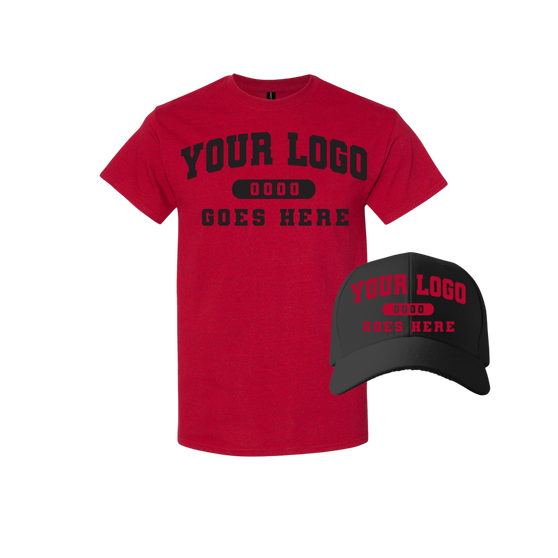 Combo GJK004 Black / Antique Cherry Tee