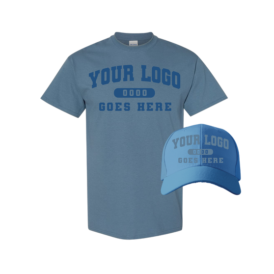 Combo GJK004 Lt. Blue / Indigo Tee