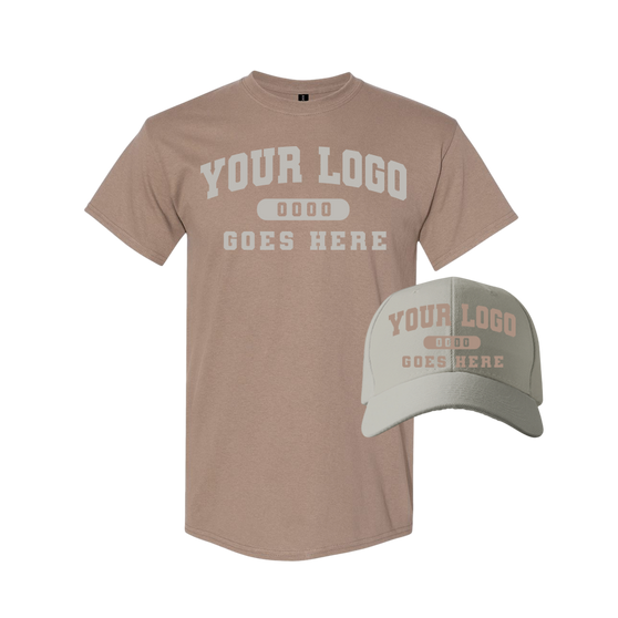 Combo GJK004 Stone / Brown Savana Tee