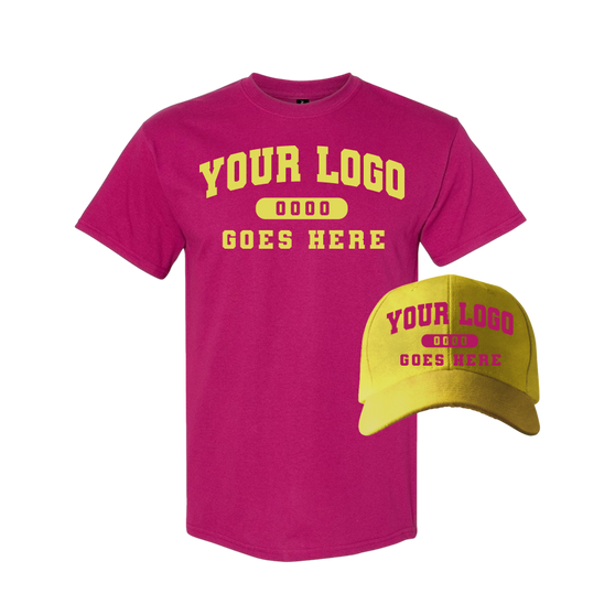 Combo GJK004 Yellow / Berry Tee