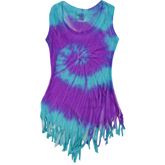 Youth Fringe Dress Violet Sea (3000Y)