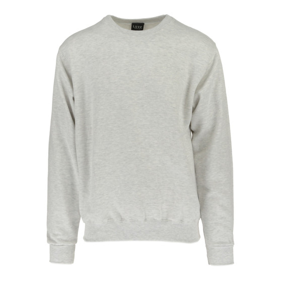 Adult Solid Crewneck Ash Grey CN-100