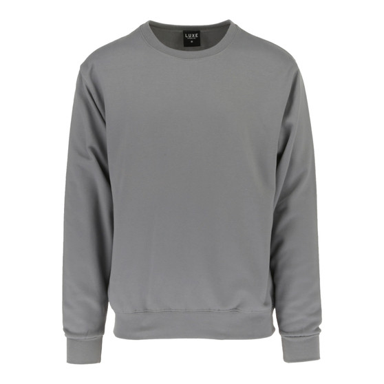 Adult Solid Crewneck Granite CN-100