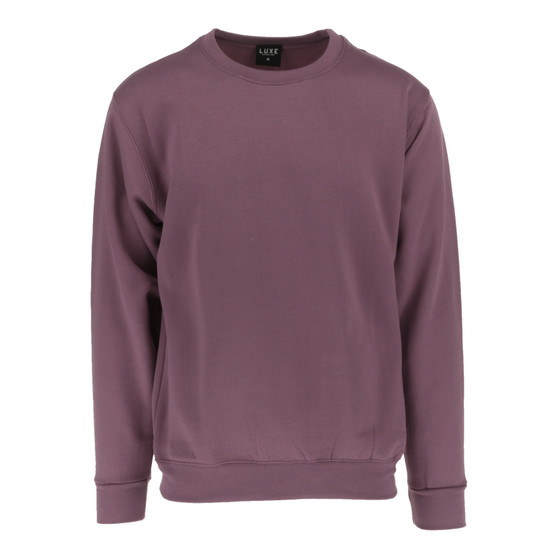 Adult Solid Crewneck Berry CN-100