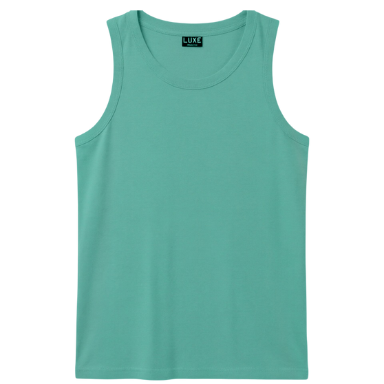 Adult Solid Tank Top Chalky Mint (TT-100)
