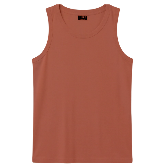 Adult Solid Tank Top Cumin (TT-100)