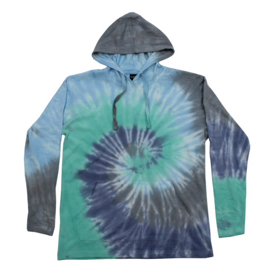 Adult Tie-dye Hooded Long Sleeve #504