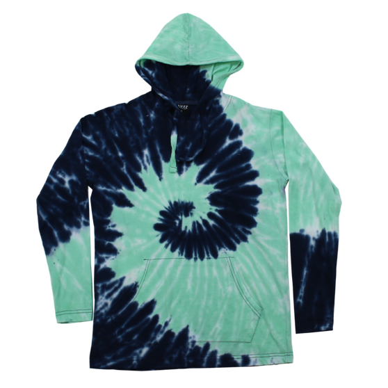 Adult Tie-Dye Hooded Long Sleeve #509
