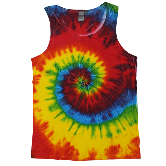 Tie-Dye Tank Top Traditonal Burst - TD-TT