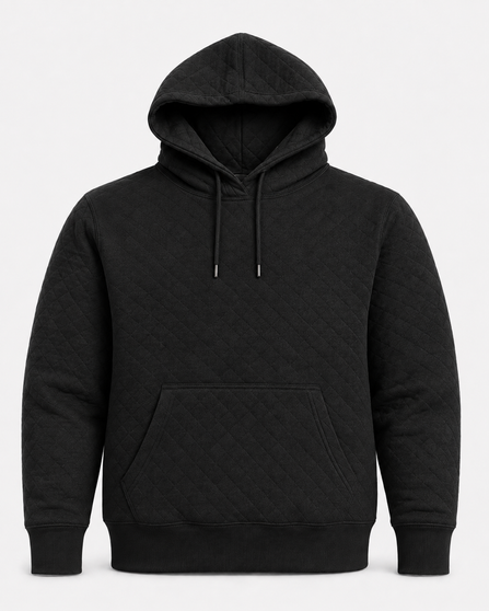Diamond Hoodie Black