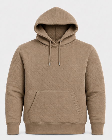 Diamond Hoodie Toasted coconut