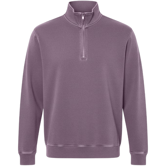 Adult Garment Dye Quarter Zip Wine (GDQZ-100)