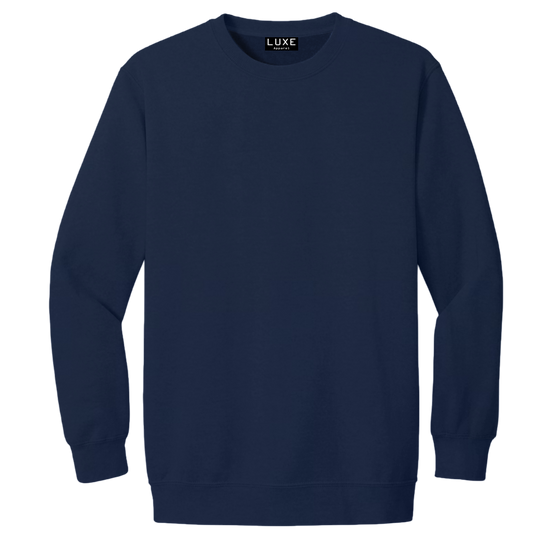 Adult Garment Dye Crewneck True Navy (GDCN-100)