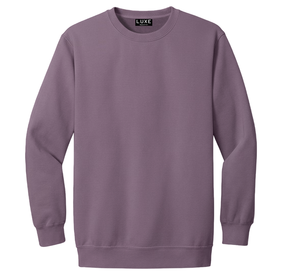 Adult Garment Dye Crewneck Wine (GDCN-100)