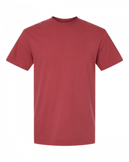 Adult Garment Dye T-shirt Chili (GDT-100)