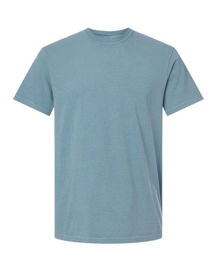 Adult Garment Dye T-shirt Ice Blue (GDT-100)