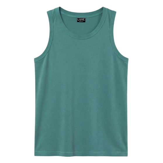 Adult Garment Dye Tank Top Emerald (GDTT-100)