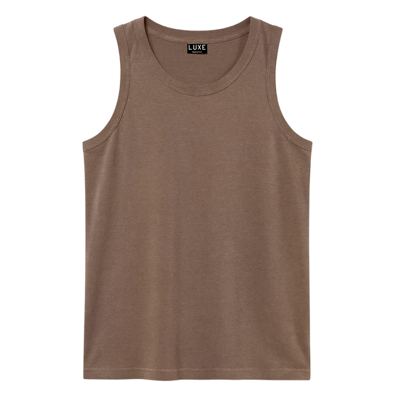 Adult Garment Dye Tank Top Espresso (GDTT-100)