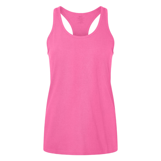 Adult Garment Dye Racerback Tank Neon Pink (GDRB-100)