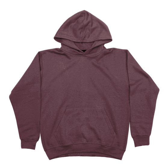 Youth Hoodie Heather Maroon (H-200)