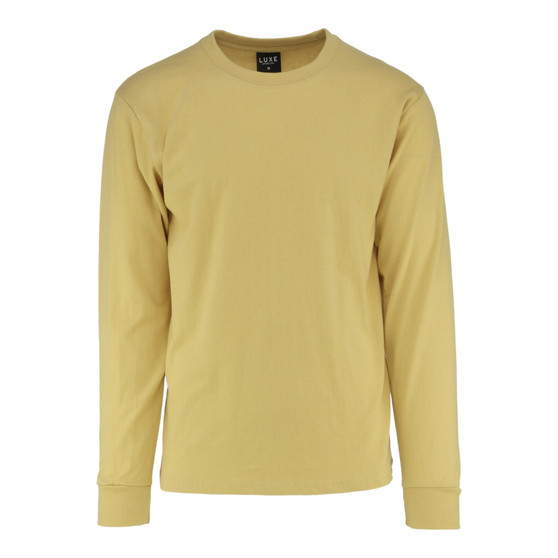 Youth Solid Long Sleeve Mustard LS-200
