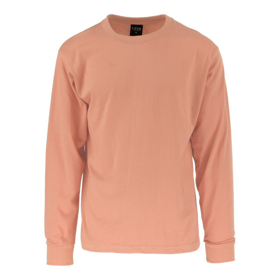 Youth Solid Long Sleeve Terracotta LS-200