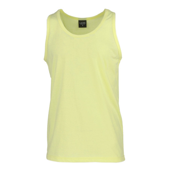 Youth Solid Tank Top Banana (TT-200)