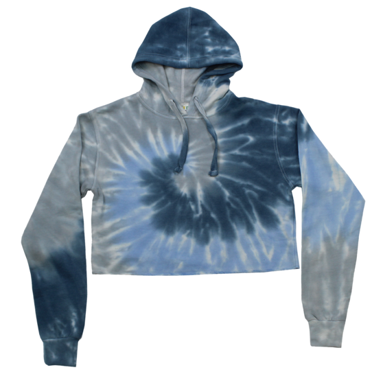 Junior Tie-Dye Croptop Hoodie #506