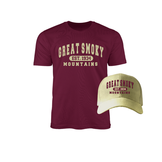 Combo 1201 Khaki & Maroon