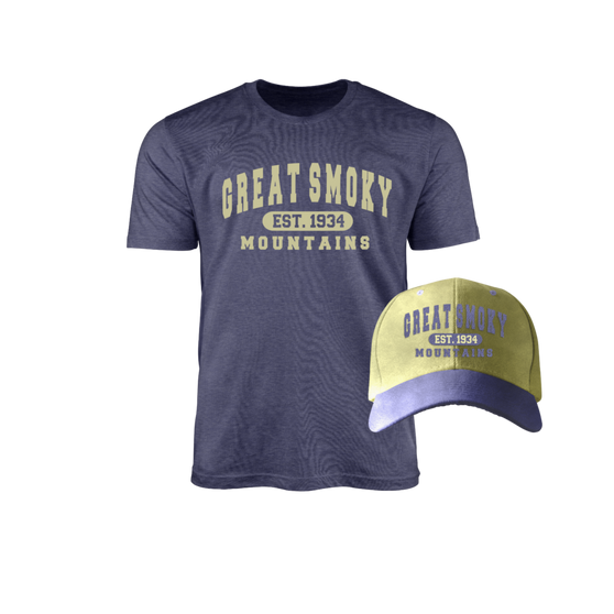 Combo 1201 Khaki/Blue & Heather Navy