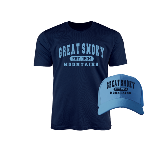 Combo GJK004 Lt. Blue & Navy