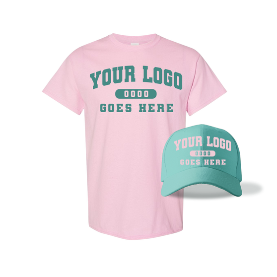 Youth Combo CK01 Chalky Mint / Lt. Pink Tee