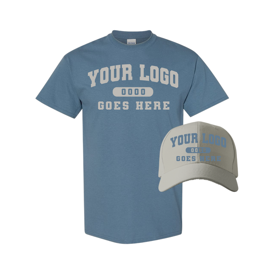 Youth Combo CK01 Stone / Indigo Blue Tee