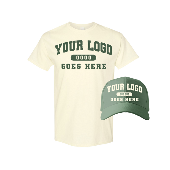 Combo PS1400 Greentea / Off White Tee