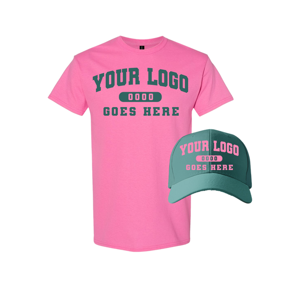 Combo PS1400 Triton Green / Azalea Tee