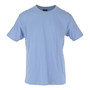 Adult Solid T-shirt Sax Blue (T-100)