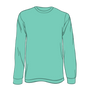 Adult Solid Long Sleeve Chalky Mint (LS-100)
