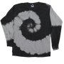 Adult Long Sleeve Tie-Dye T-shirt Dark Knight (TD-LS)