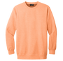 Adult Garment Dye Crewneck Neon Cantaloupe (GDCN-100)