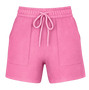 Women's Garment Dye Shorts Neon Pink (GDWS-100)