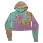 Junior Tie-Dye Croptop Hoodie #502
