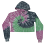 Junior Tie-Dye Croptop Hoodie #503