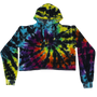 Junior Tie-Dye Croptop Hoodie #507