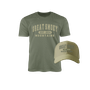 Combo GJK004 Khaki & Military Green