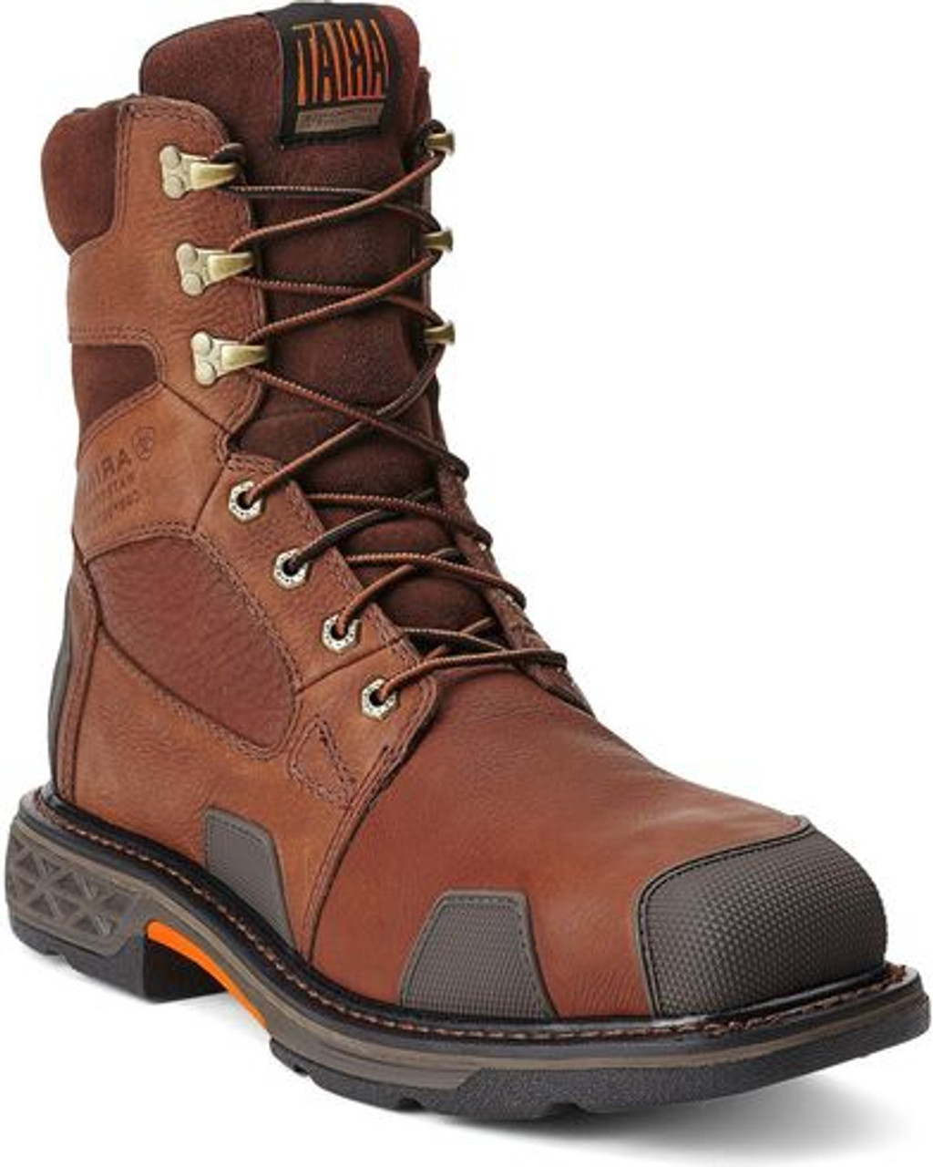 ariat lace up steel toe work boots