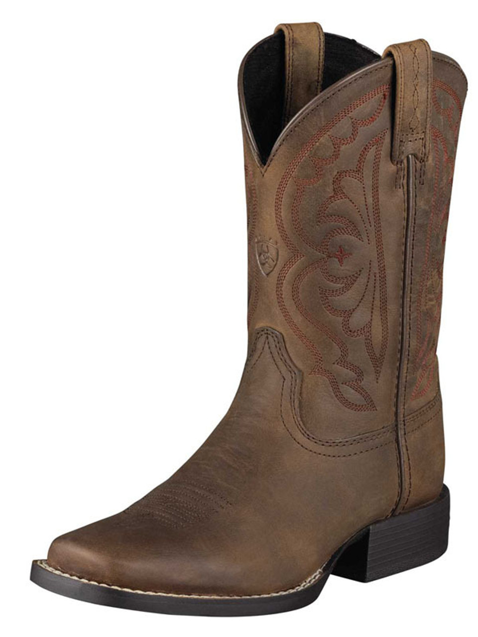 Ariat Kids Childrens Distressed Brown 