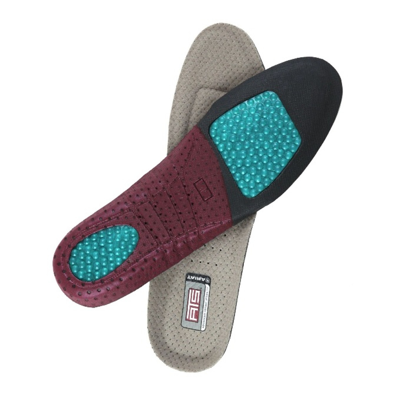 justin jel round toe boot insole