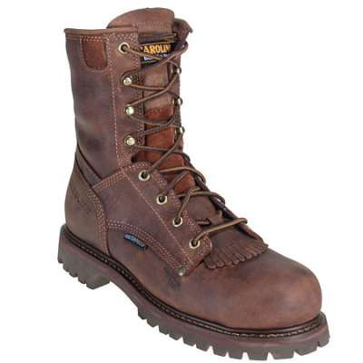 Carolina Mens 8 Inch Lace Up Waterproof 